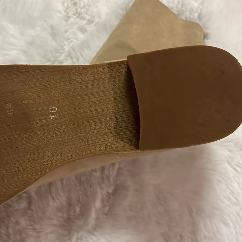 Jeffrey Campbell Ponce slouch anklet‎ boots nobuck booties size 10